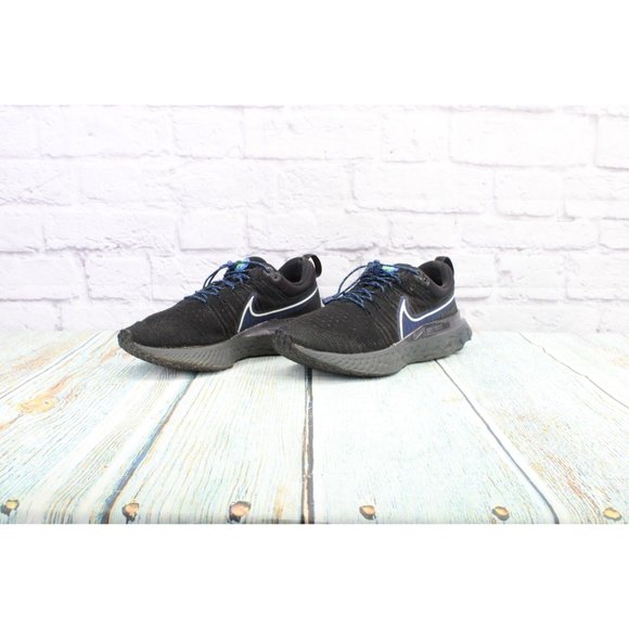 Nike React Infinity Run FK 2 Black Mesh Running Shoes Sneakers Size 9.5 - Picture 2 of 9